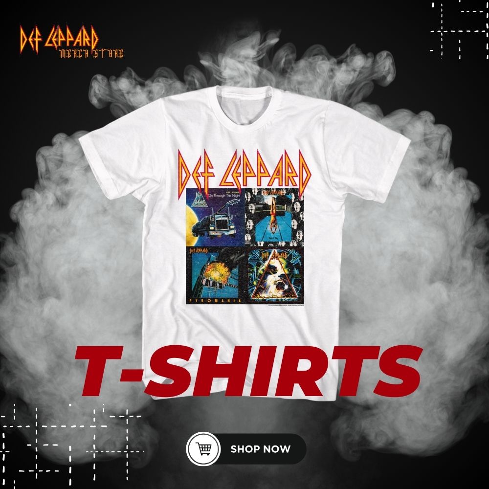 Def Leppard Merch T Shirts - Def Leppard Merch